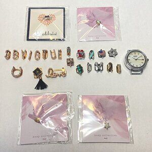 Misc Keep Collective Bracelet Slider Charms - NWOT